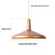 Nordic Denmark Modern Simple Warm Solid Chandeiler