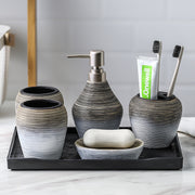 Retro Brushed Bathroom Wash Set.