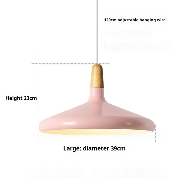 Nordic Denmark Modern Simple Warm Solid Chandeiler