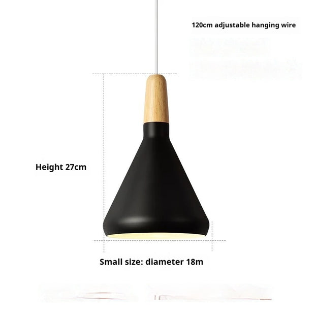 Nordic Denmark Modern Simple Warm Solid Chandeiler