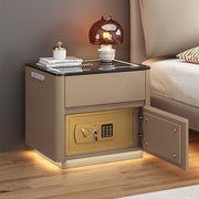Home Bedroom Multi-functional Smart Safe Bedside Table