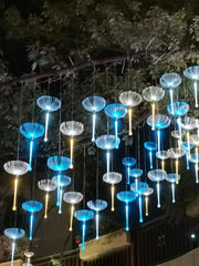 Colorful Optical Fiber Jellyfish night lamp