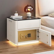 Home Bedroom Multi-functional Smart Safe Bedside Table