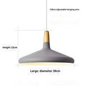 Nordic Denmark Modern Simple Warm Solid Chandeiler