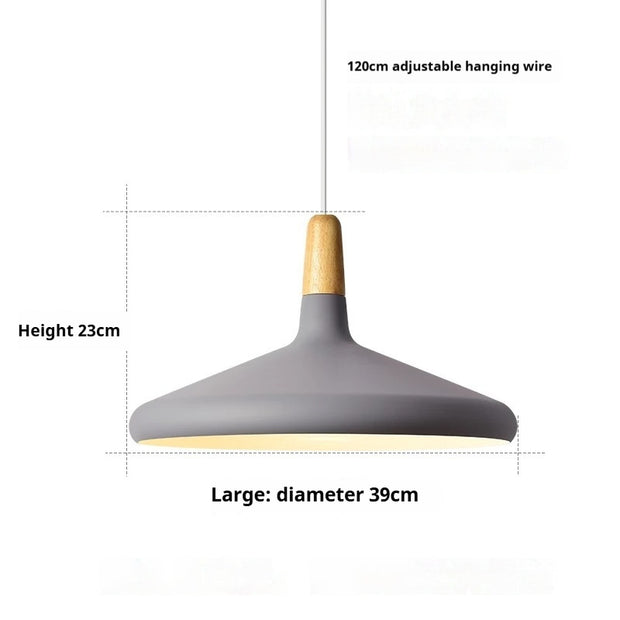 Nordic Denmark Modern Simple Warm Solid Chandeiler