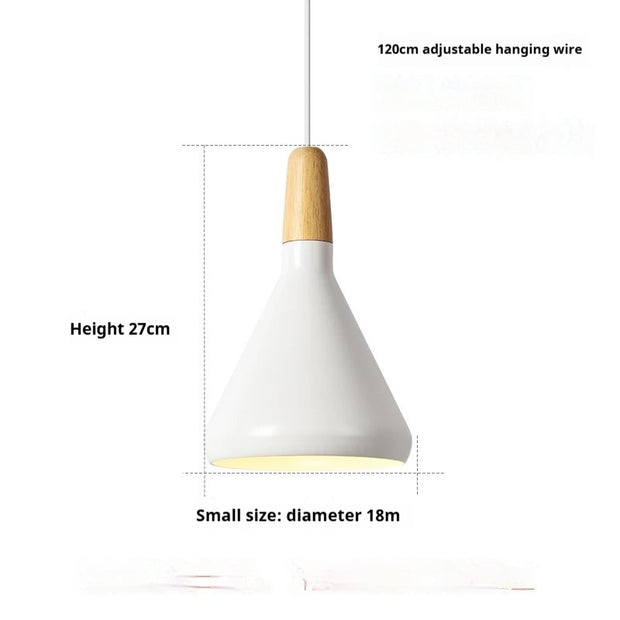 Nordic Denmark Modern Simple Warm Solid Chandeiler